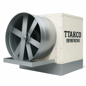 رطوبت ساز پروانه ای یک و نیم اسب تی تاک