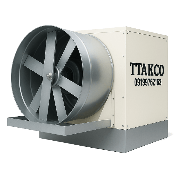 رطوبت ساز پروانه ای یک و نیم اسب تی تاک