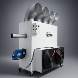 هیتر کابینتی 320 هزار گلخانه ای کوره هوای گرم تی تاک