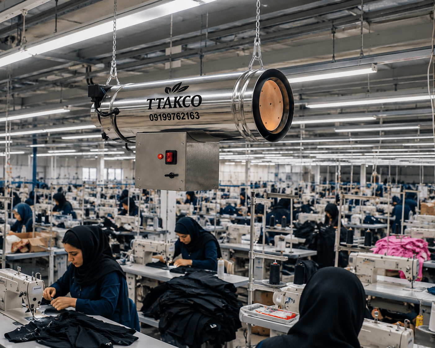 جت هیتر گازی کوچک کارگاهی