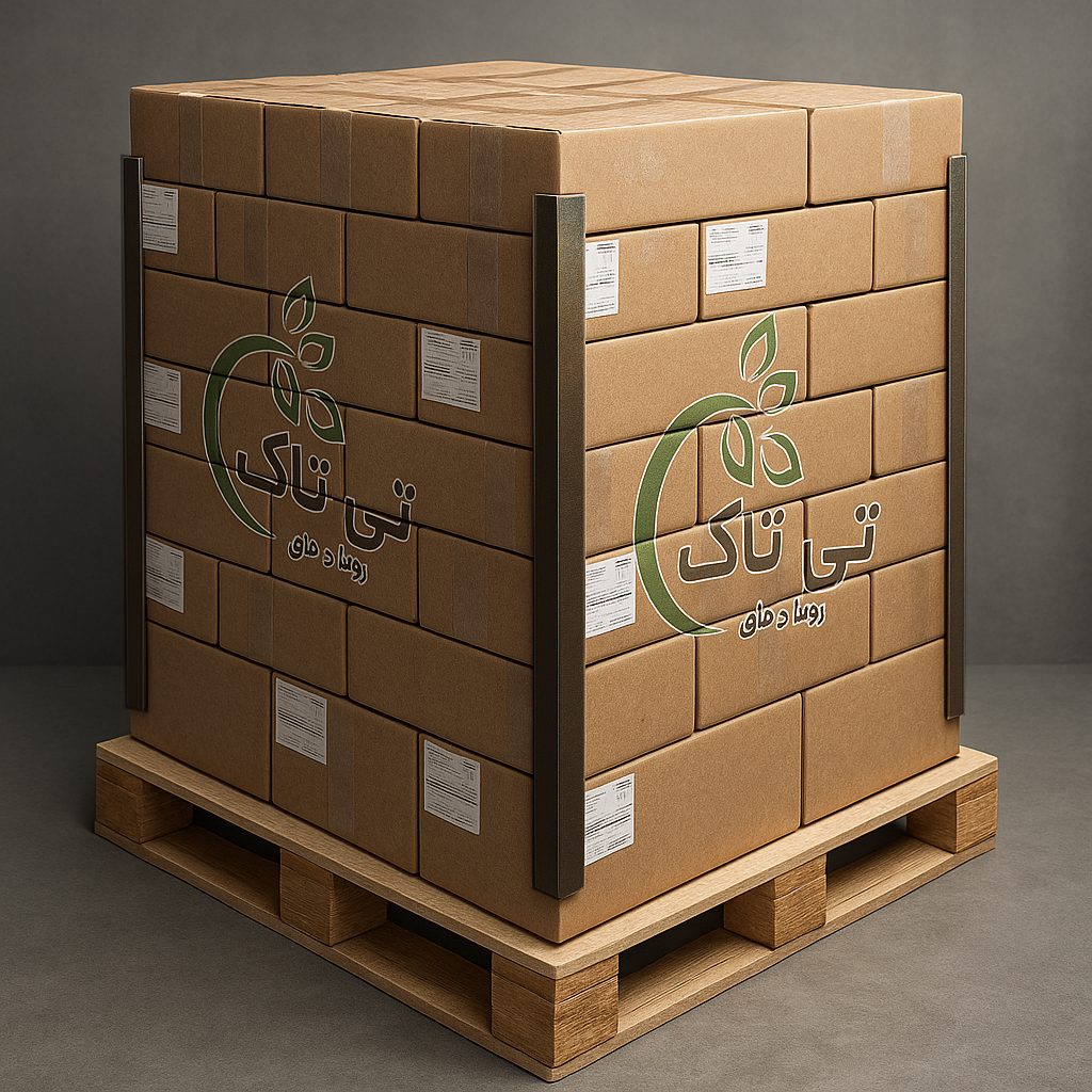 نبشی پلاستیکی بسته بندی پالت  نبشی پلاستیکی بسته بندی پالت