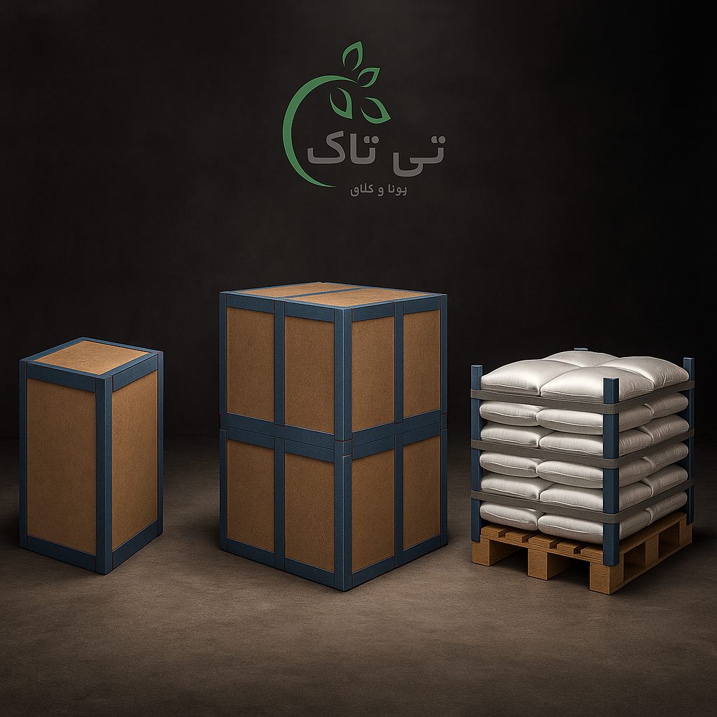 نبشی پلاستیکی بسته بندی تی تاک  نبشی پلاستیکی بسته بندی تی تاک